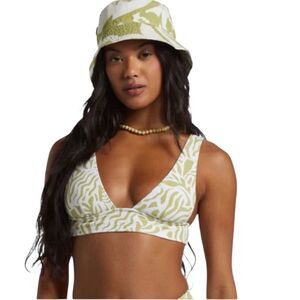 Billabong La Cala Remi Plunge Top Moss Joy Medium